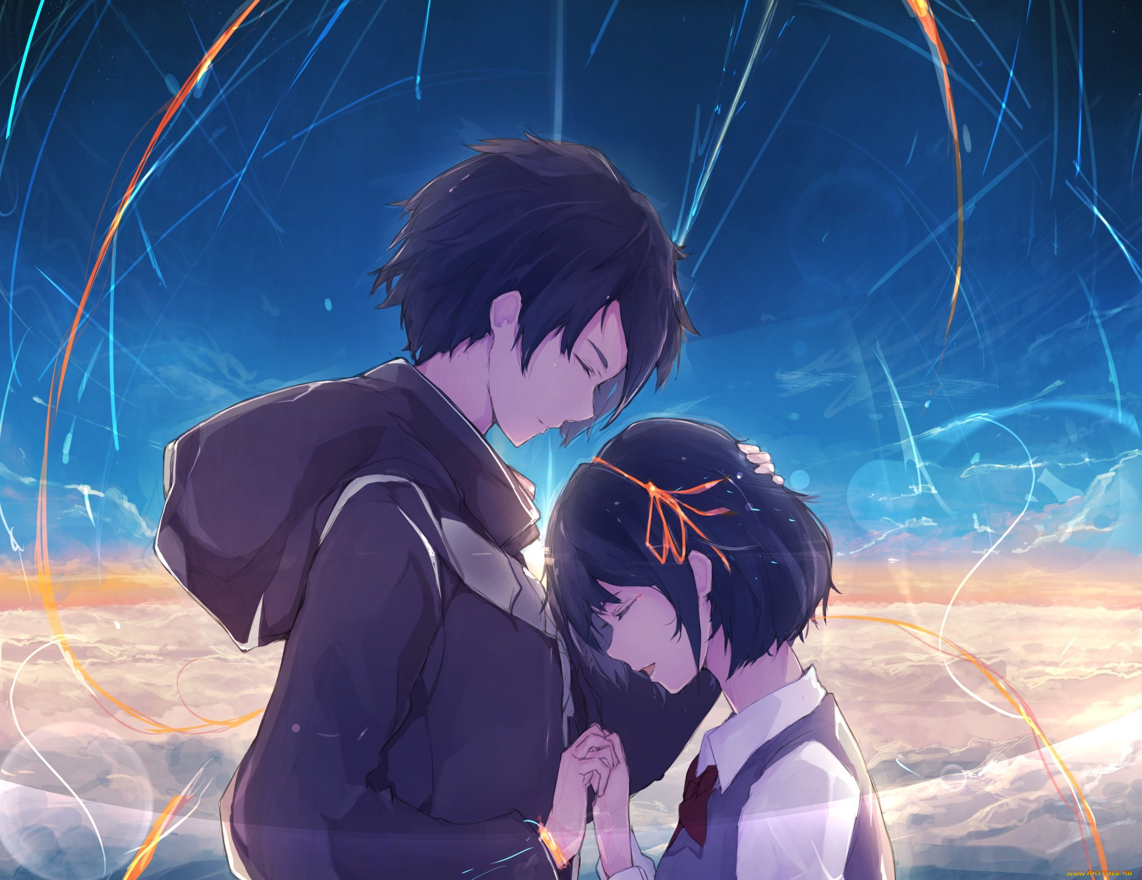 , kimi no na wa, miyamizu, mitsuha, tachibana, taki